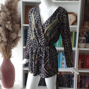 One clothing  ethnic pattern romper P465